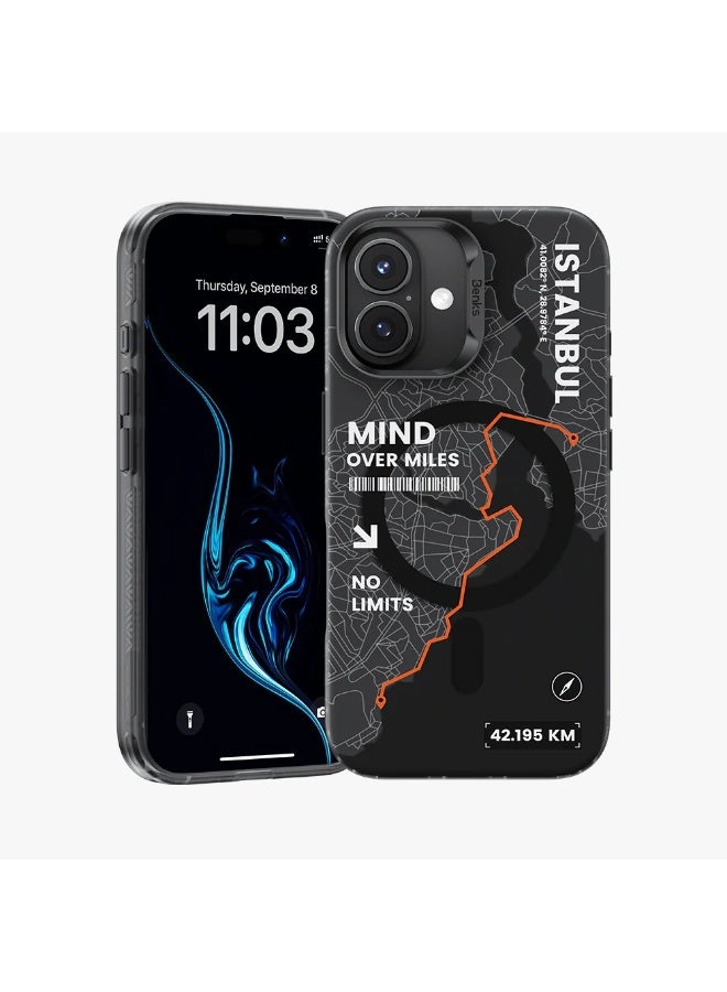 بينكس جراب Benks المميز لهاتف iPhone 17 Istanbul، متوافق مع زر التحكم بالكاميرا، ومتوافق مع MagSafe، جراب حماية عسكري مصنوع من ألياف كيفلر من دوبونت - Image 1